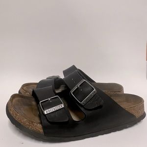 Birkenstock Black Arizona Sandals 10
